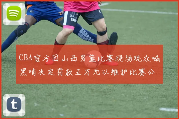 CBA官方因山西男篮比赛现场观众喊黑哨决定罚款五万元以维护比赛公正性